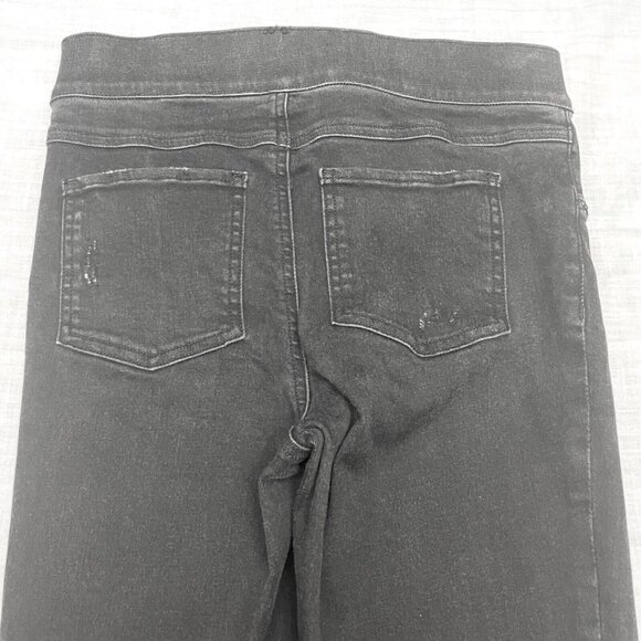 Spanx Women's Black Distressed Pants Size S/P - Picture 4 of 6
